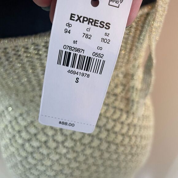 Express good crochet dress nwt small - Picture 7 of 7